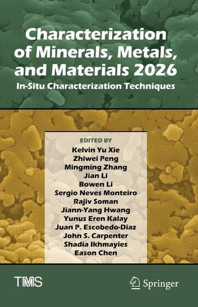 Characterization of Minerals, Metals, and Materials 2026