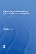 Macro And Micro Policies For More Growth And Employment