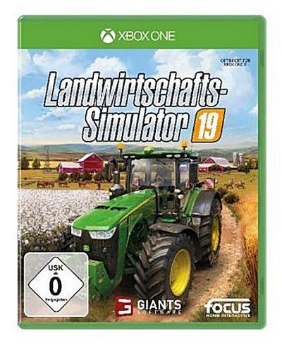Landwirtschafts-Simulator 19, 1 Xbox One-Blu-ray Disc