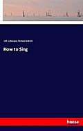 How to Sing