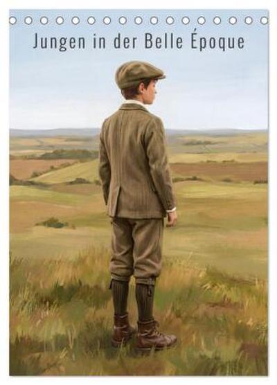Jungen in der Belle Époque (Tischkalender 2027 DIN A5 hoch), CALVENDO Monatskalender
