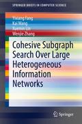 Cohesive Subgraph Search Over Large Heterogeneous 