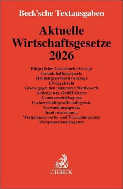 Aktuelle Wirtschaftsgesetze 2026