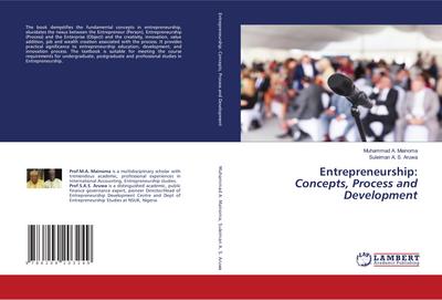 Entrepreneurship: Concepts, Process and Development