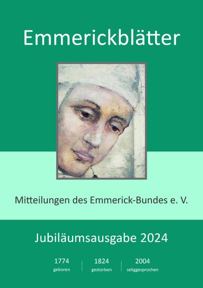 Emmerickblätter, Nr. 87, Jubiläumsausgabe 2024