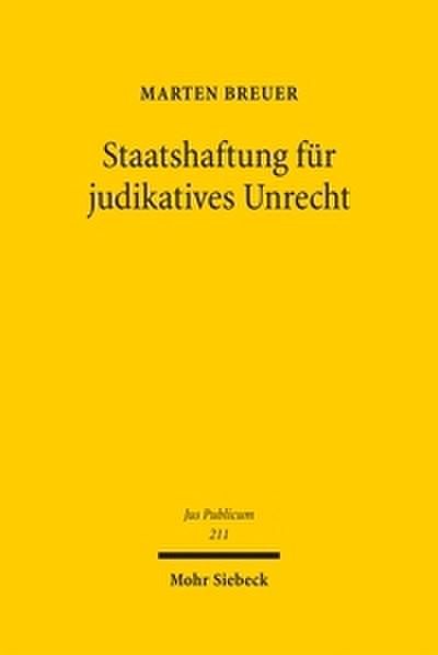 Staatshaftung für judikatives Unrecht