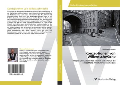 Konzeptionen von Willensschwäche