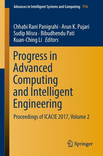 Progress in Advanced Computing and Intelligent Engineering