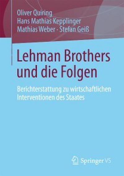 Lehman Brothers und die Folgen