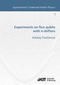 Experiments on flux qubits with  -shifters