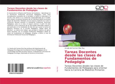 Tareas Docentes desde las clases de Fundamentos de Pedagógia
