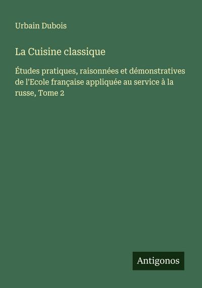 La Cuisine classique