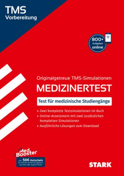STARK Testsimulationen TMS 2025 - Testaufgaben mit Lösungen, m. 1 Buch, m. 1 Beilage