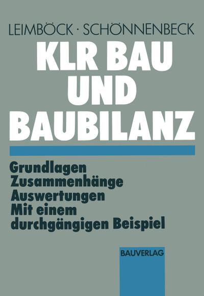 KLR Bau und Baubilanz