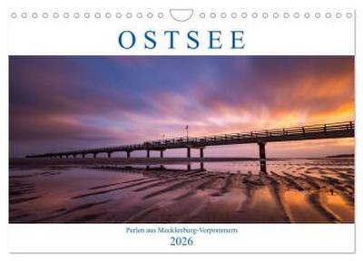 Ostsee - Perlen aus Mecklenburg-Vorpommern (Wandkalender 2026 DIN A4 quer), CALVENDO Monatskalender