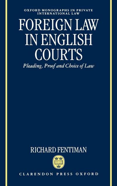 Foreign Law in English Courts