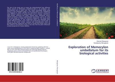 Exploration of Memecylon umbellatum for its biological activities