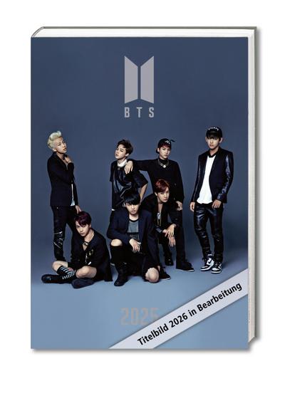 BTS - Bangtan Boys - A5-Tischkalender 2026
