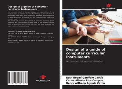 Design of a guide of computer curricular instruments
