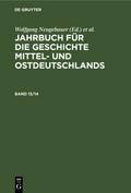Jahrbuch für die Geschichte Mittel- und Ostdeutsch