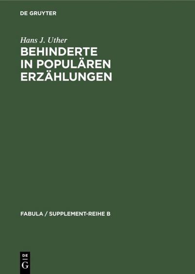 Behinderte in populären Erzählungen