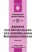 Aspekte der Entwicklung des persönlichen Musikgesc