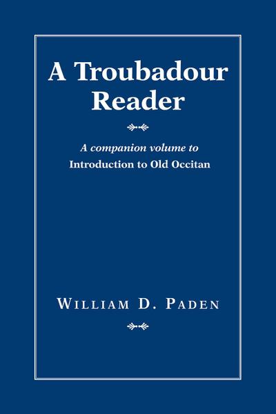 A Troubadour Reader
