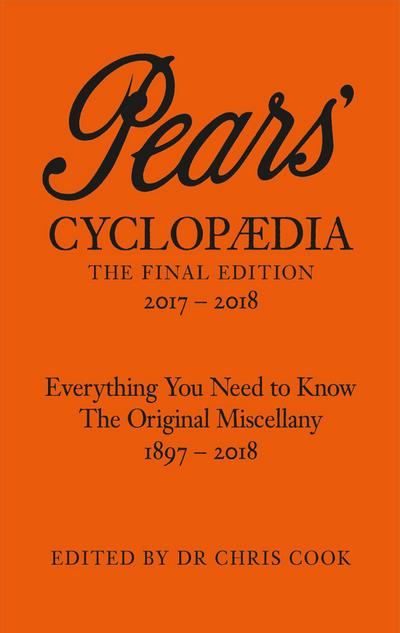 Pears’ Cyclopaedia 2017-2018