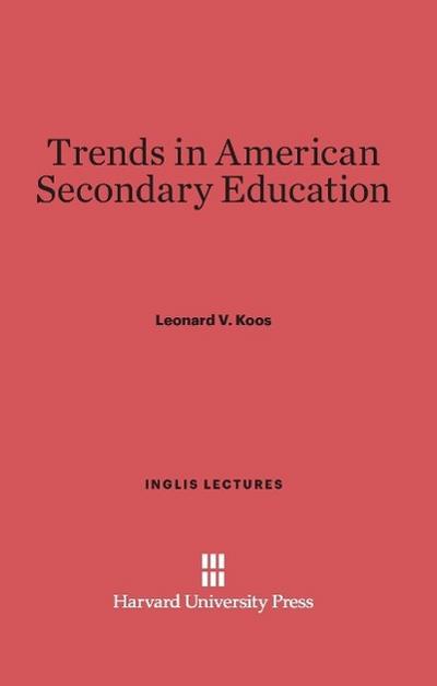 Trends in American Secondary Education