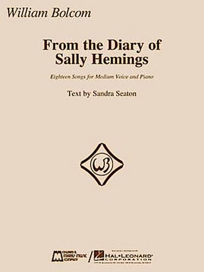 From the Diary of Sally Hemings: Medium Voice and Piano