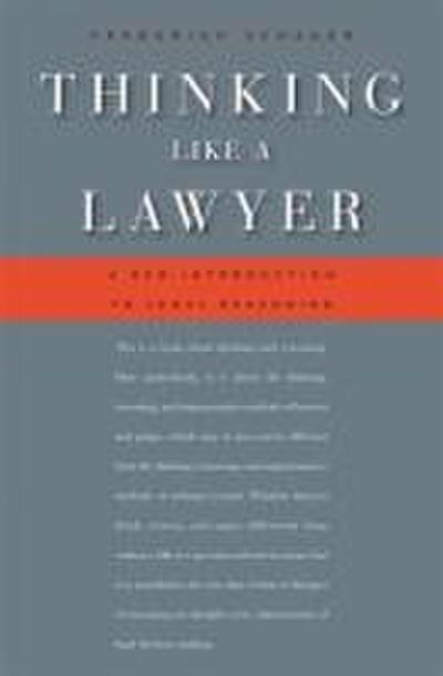 Thinking Like a Lawyer