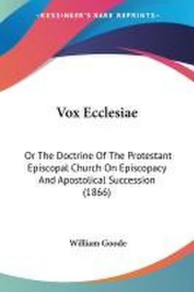 Vox Ecclesiae