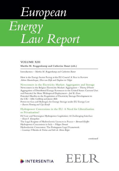 European Energy Law Report XIII