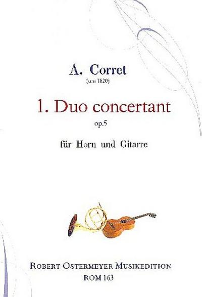 Duo concertant Nr.1 op.5 fürHorn und Gitarre