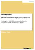 Does scenario thinking make a difference?