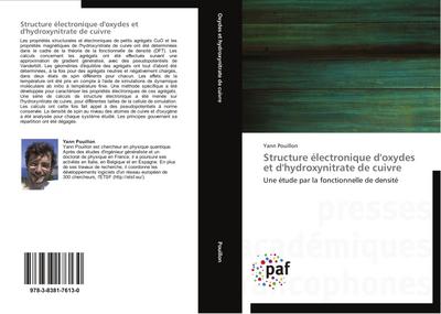 Structure électronique d’oxydes et d’hydroxynitrate de cuivre
