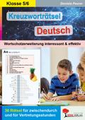 Kreuzworträtsel Deutsch 5.-6. Schuljahr