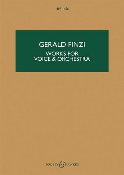 Works for Voice and Orchestra
