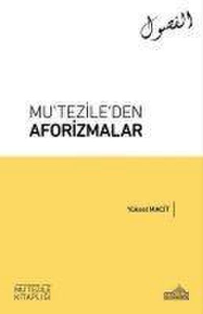 Mutezileden Aforizmalar