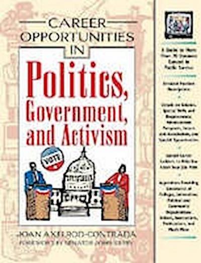 Axelrod-Contrada, J:  Career Opportunities in Politics, Gove