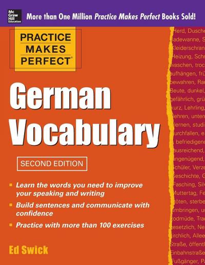PMP GERMAN VOCABULARY 2E 