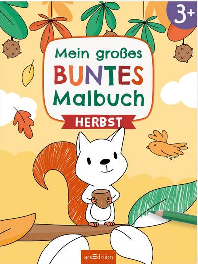 Mein großes buntes Malbuch - Herbst