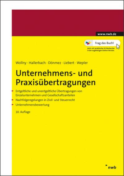 Unternehmens- und Praxisübertragungen