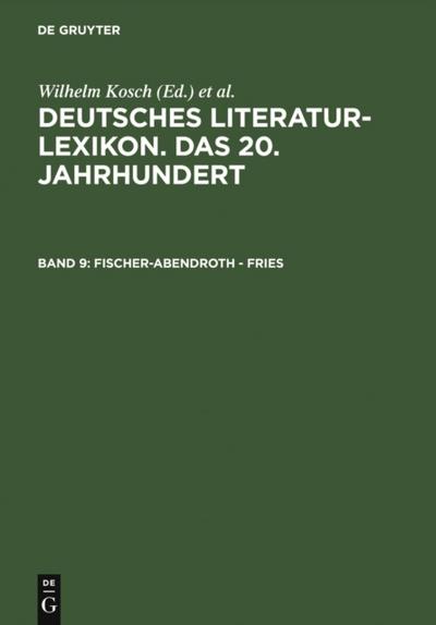 Fischer-Abendroth - Fries