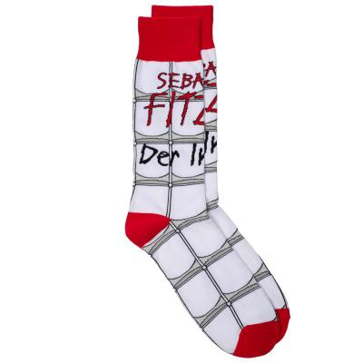 Sebastian Fitzek-Socken "Der Insasse" Größe 41-46