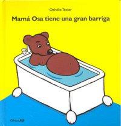 Mamá osa tiene una gran barriga