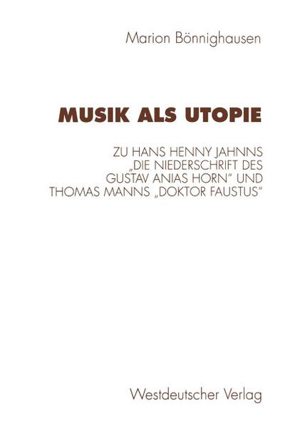 Musik als Utopie