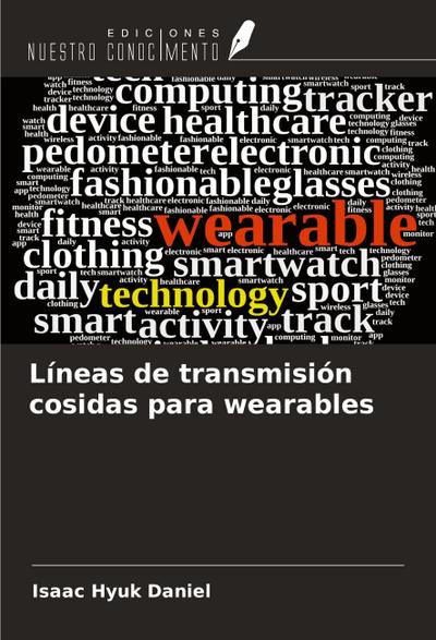 Líneas de transmisión cosidas para wearables