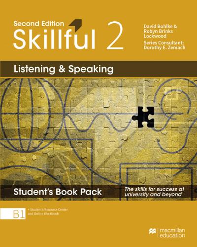 Skillful 2nd edition Level 2 – Listening and Speaking: The skills for success at university and beyond / Student’s Book with Student’s Resource Center and Online Workbook