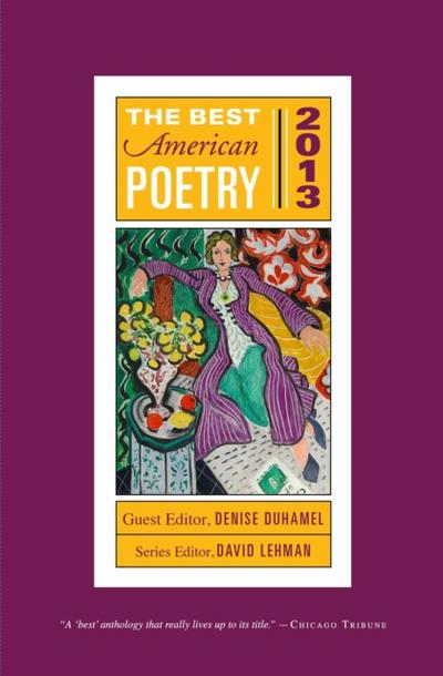 Best American Poetry 2013